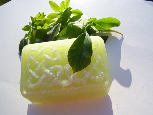 Green Tease - Refreshing, Clean, Spicy, Green scent with a floral note that stimulates the senses!  5oz bar