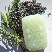 Cleopatra Lavender Nile Soap - Fresh, Green and Feminine with French Lavender ignites the Senses! Soft Sensual Calming and Relaxing! 5oz bar